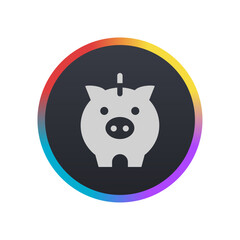 Piggy-Bank - Pictogram (icon) 