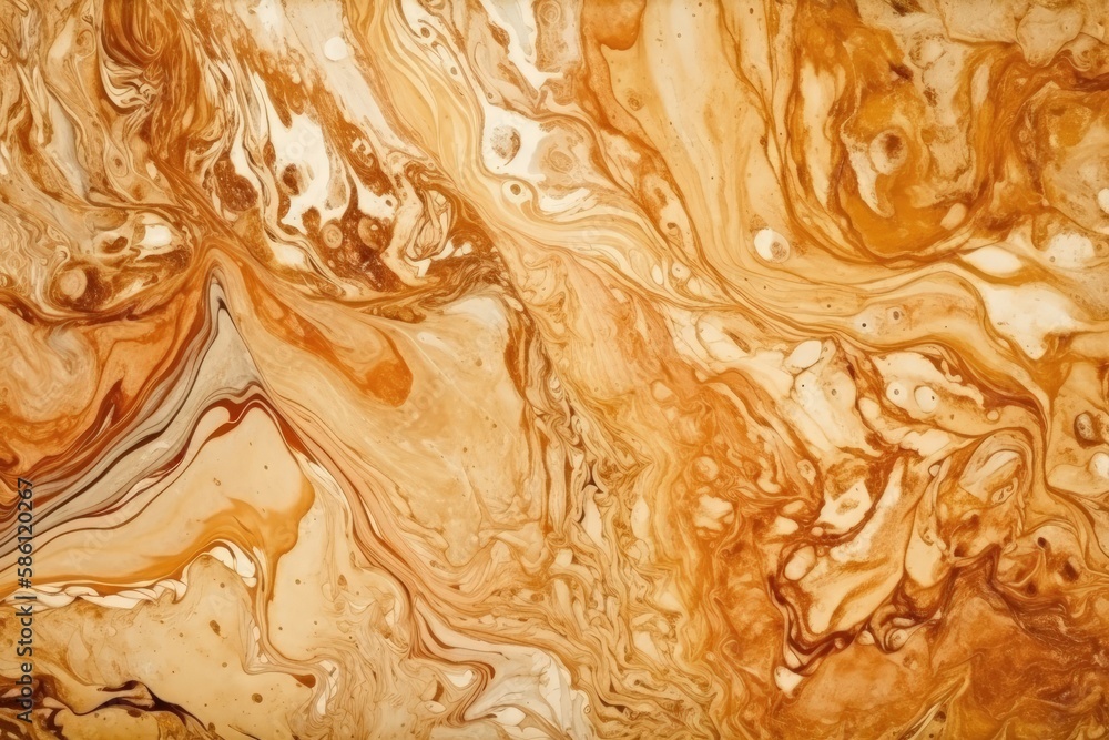 Poster detailed close-up view of a white marble surface with light reflecting off its intricate veins creat