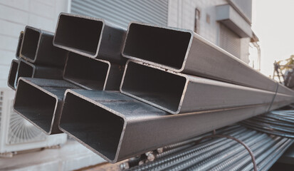 black square steel pipe piles or pipes for building materials