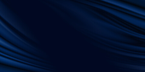 Blue luxury fabric background 3d render