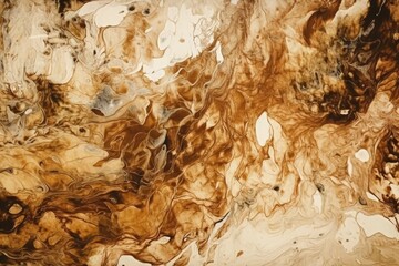 detailed texture of a brown and white surface created with Generative AI technology