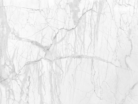 White marble grunge texture with shiny gray cracks veins pattern abstract background design for your creative design.