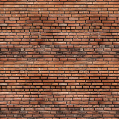 Seamless pattern of an old brick wall with cracks. Bricks background. Perfect for wallpaper, web backgrounds. Good quality for repeating design. Generative AI. Edited in photoshop.