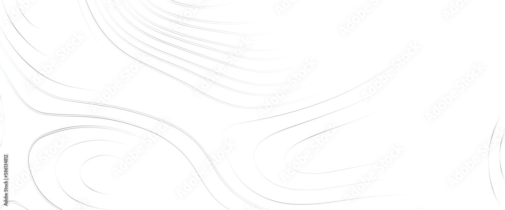 Poster topographic map background geographic line map with elevation assignments. modern design with white 