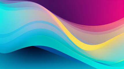 abstract colorful wave background