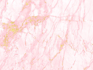 Obraz na płótnie Canvas Pink gold marble background with texture of natural marbling with golden veins exotic limestone ceramic tiles, Mineral marble pattern, Modern onyx, Pink breccia, Quartzite granite, Marble of Thailand