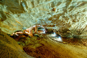 Dorgali- Sardinia 06-12-2021 -Bue Marino caves- grotto, guided tour, Dorgali, Sardinia, Italy