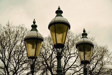 old street lamp