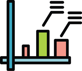 Electronic money bitcoin icon. Outline Electronic money bitcoin vector icon for web design isolated on white background color flat