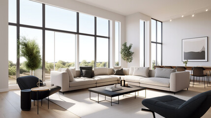 Modern Living Room Interior