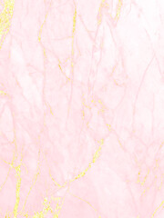 Pink gold marble background with texture of natural marbling with golden veins exotic limestone ceramic tiles, Mineral marble pattern, Modern onyx, Pink breccia, Quartzite granite, Marble of Thailand