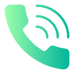 phone call gradient icon