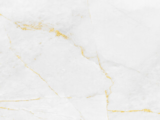 Naklejka premium White and gold marble texture background design for your creative design, Horizontal image. 