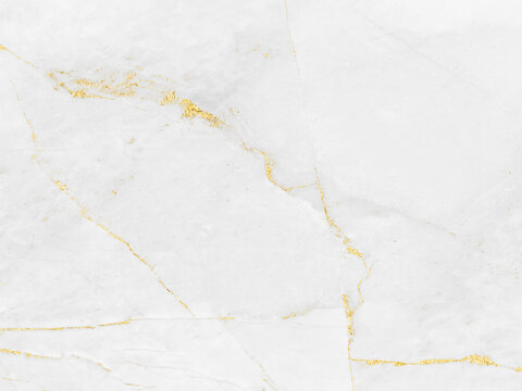 White and gold marble texture background design for your creative design, Horizontal image.	
