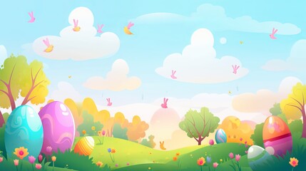 Easter Day, Background - Generative AI