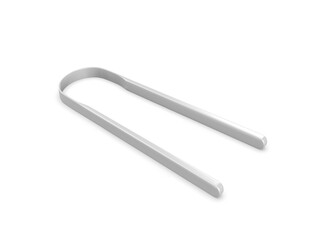 Blank Tongue Scraper Template, 3d render illustration.