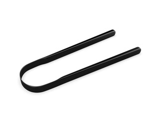 Blank Tongue Scraper Template, 3d render illustration.