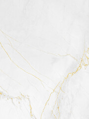 White and gold marble texture background design for your creative design, Vertical image.