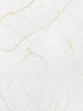 White and gold marble texture background design for your creative design, Vertical image.