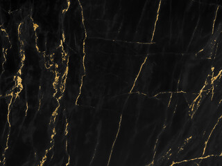 Black and gold marble luxury wall texture with shiny golden line pattern abstract background design for a cover book or wallpaper and banner website.	
