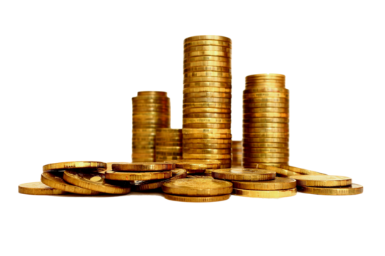 money, money, money. coins	