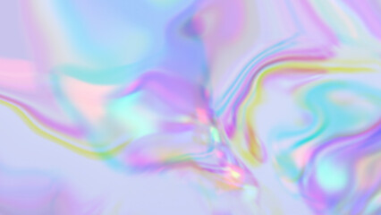 holographic liquid abstract iridescent background 