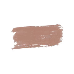 Colorful watercolor brush isolate on white, PNG.