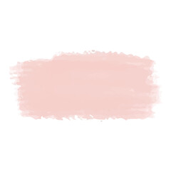 Colorful watercolor brush isolate on white, PNG.