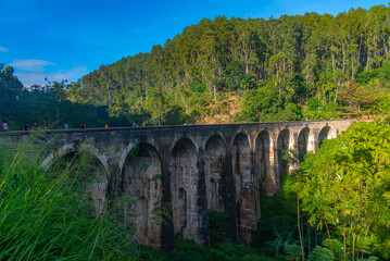 The Nine Arches Bridge near Ella, Sri Lanka