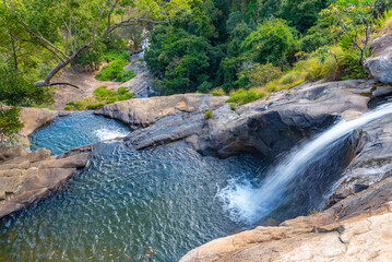 Diyaluma falls near Ella, Sri Lanka