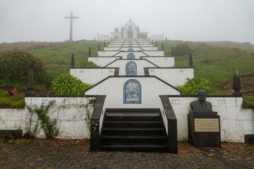 Vila Franca do Campo, Portugal, Ermida de Nossa Senhora da Paz. Our Lady of Peace Chapel in Sao Miguel island, Azores.