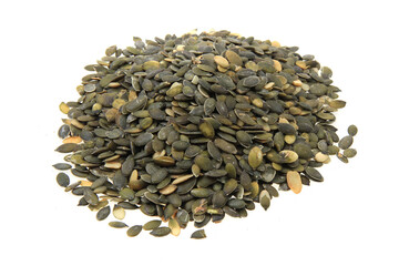 pumpkin seeds isolated