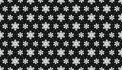 Geometric ethnic pattern seamless flower color oriental.
seamless pattern.Design for fabric,curtain,black background, carpet, shawl,clothing,wrapping, Batik,fabric,handkerchief,Vector illustration.