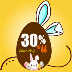 Easter Egg Happy Easter discount off