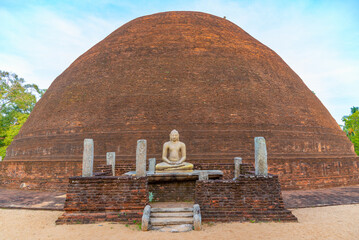 Sandagiri dagaba at Tissamaharama, Sri Lanka