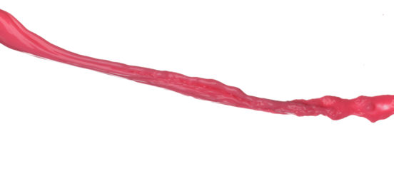 Red tomato strawberry juice pour set water shape form, Red blood wave fall in air. Abstract cloud fly, Red Wine colored splash spill in Air. White background Isolated high speed shutter, freeze motion