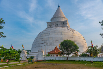 Tissamaharama Stupa at Sri Lanka