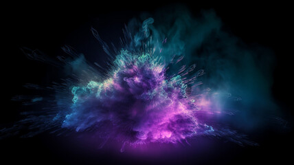 explosion of light