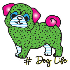 Dog Sublimation Design