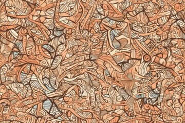 Fototapeta premium abstract composition of geometric shapes and forms created with Generative AI technology