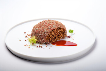 chocolate cake on plate