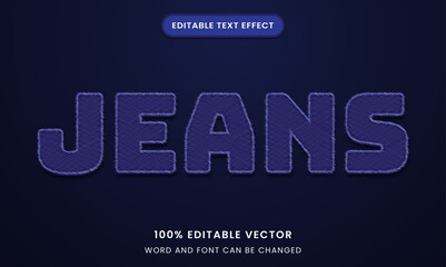 embroidery stitch 3d logo mock up template Editable text Effect Style