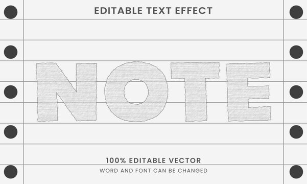 sketch logo mock up template Editable text Effect Style