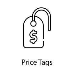 Price Tags icon. Suitable for Web Page, Mobile App, UI, UX and GUI design.