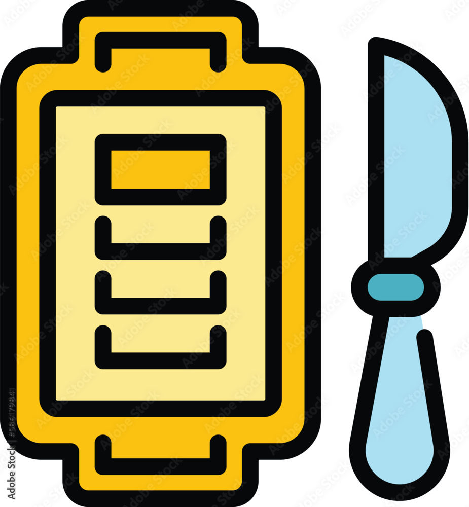 Poster barbecue tools icon. outline barbecue tools vector icon for web design isolated on white background 