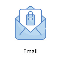 Email icon. Suitable for Web Page, Mobile App, UI, UX and GUI design.