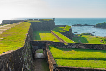 Military bastions of the Galle fort, Sri Lanka