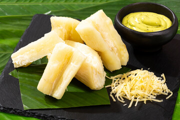 Cooked Manihot Esculenta (mandioca, Yuca, Brazilian Rice Paddy)