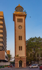 Lighthouse Clock Tower at Colombo, Sri lanka