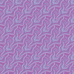Fototapeta premium Contemporary pattern with abstract graphic elements. Vector seamless pattern for surface design.